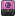 Pink Server B Icon 16x16 png